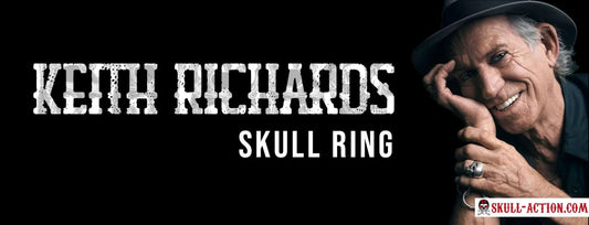 Keith Richards Skull Ring