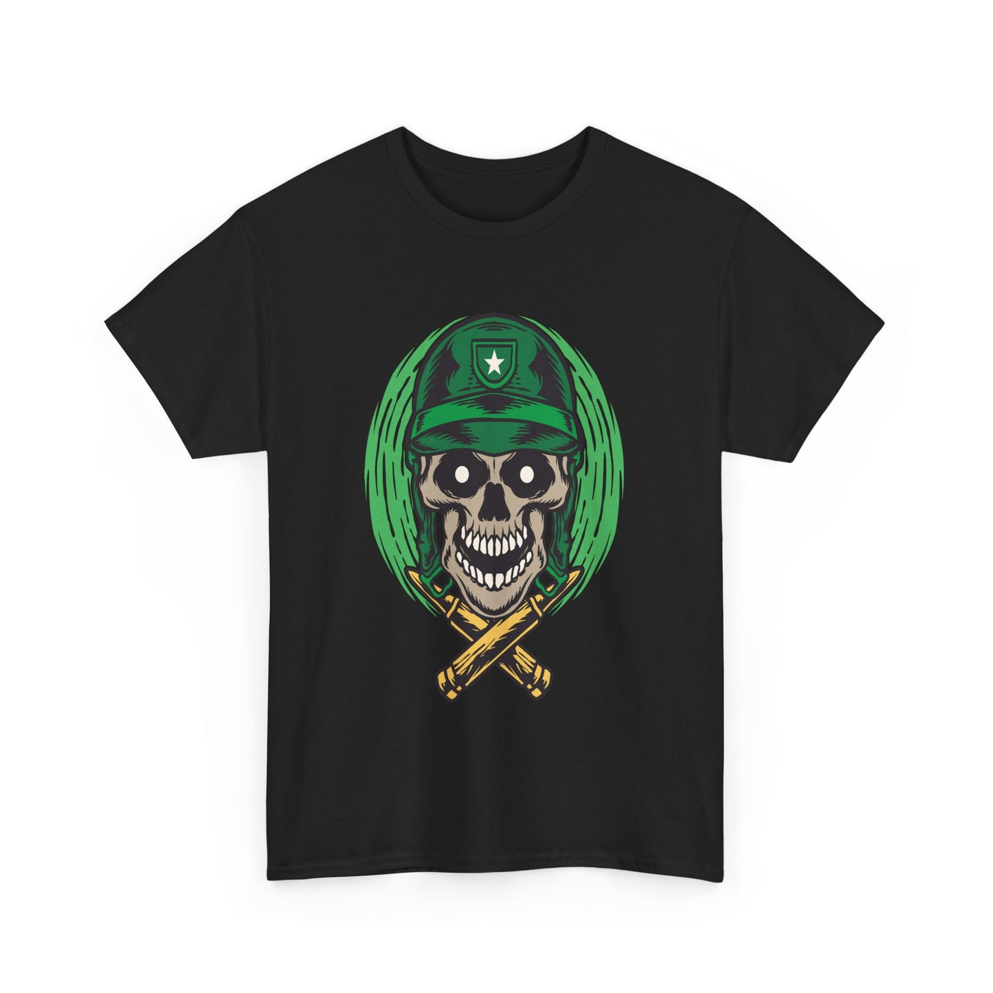 Green Skull Soldier