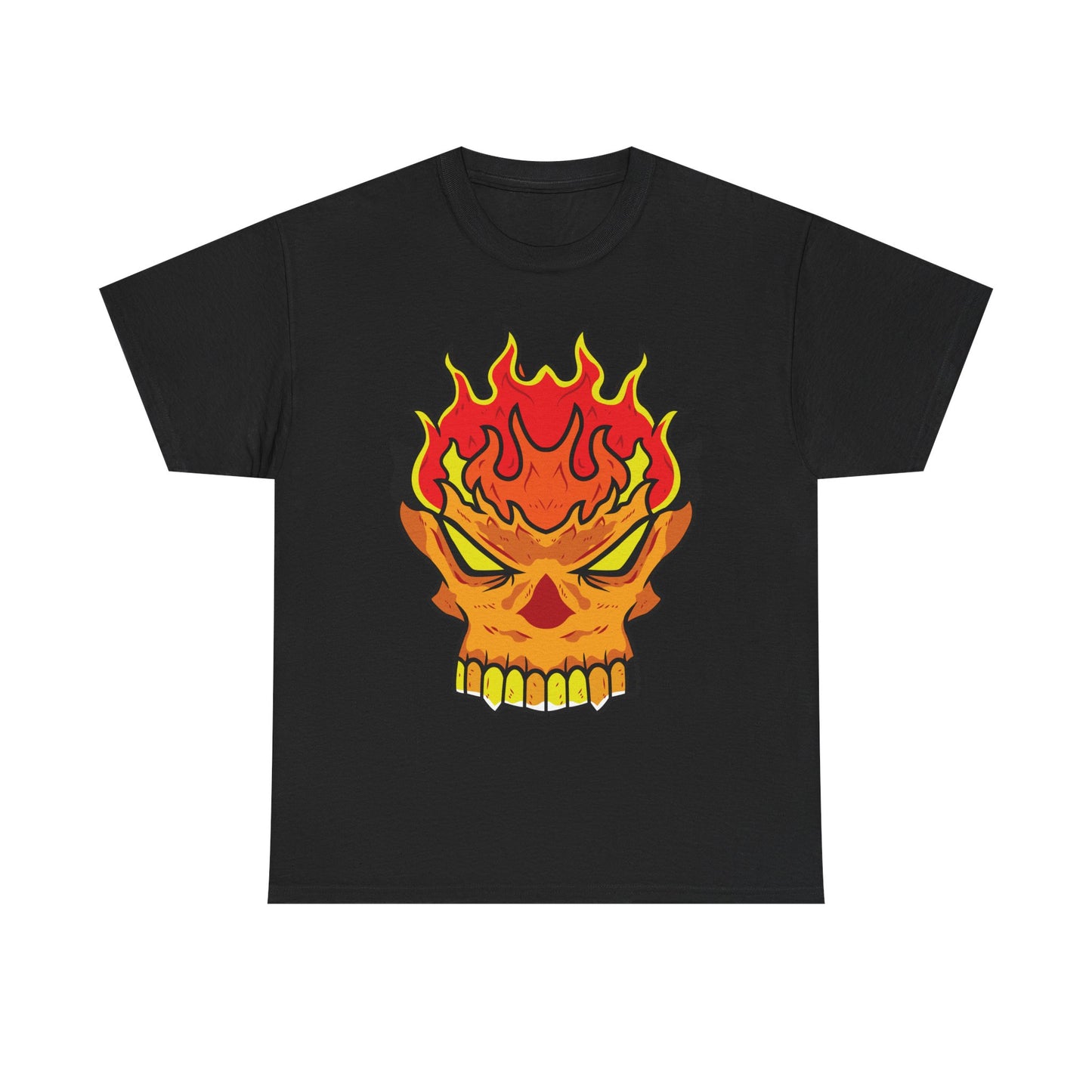 Flaming Skull