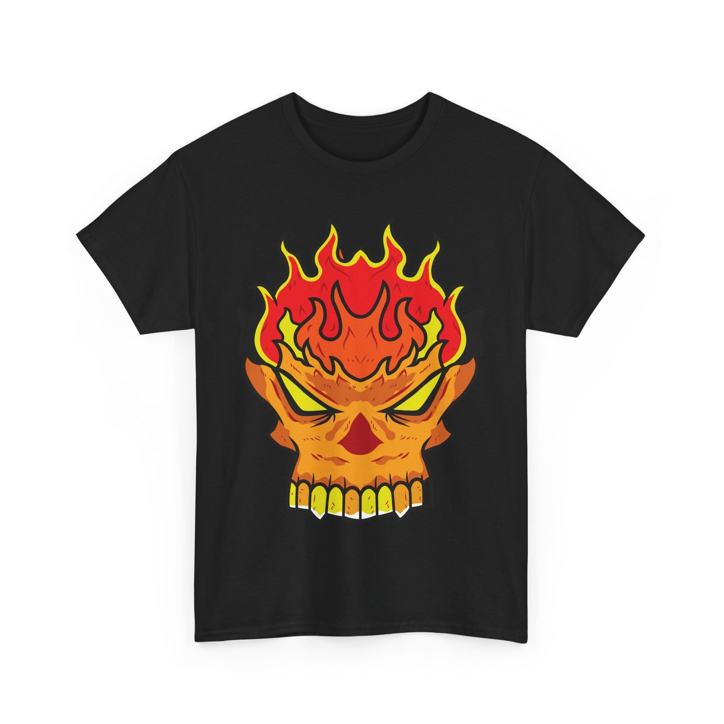 Flaming Skull