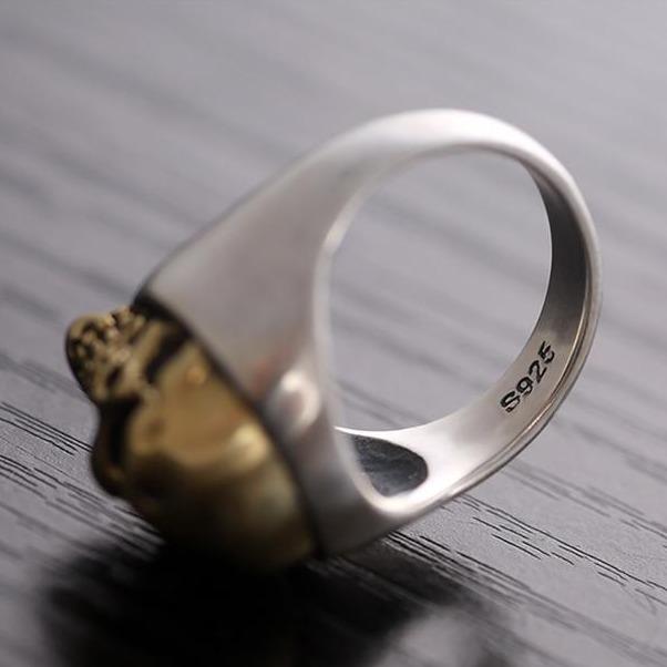 925 Silver Skull Ring | Skull Action