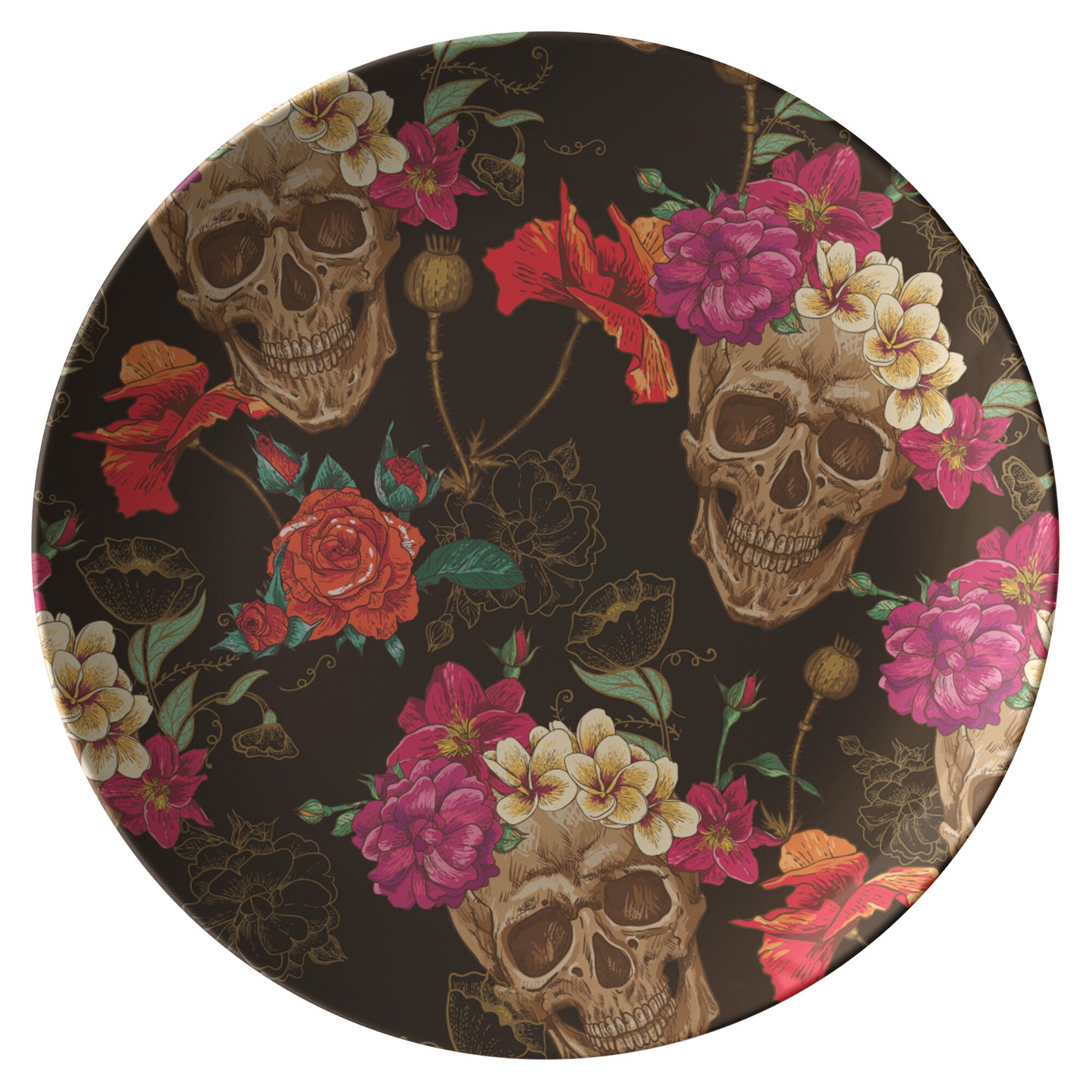 Skull Plate Flower
