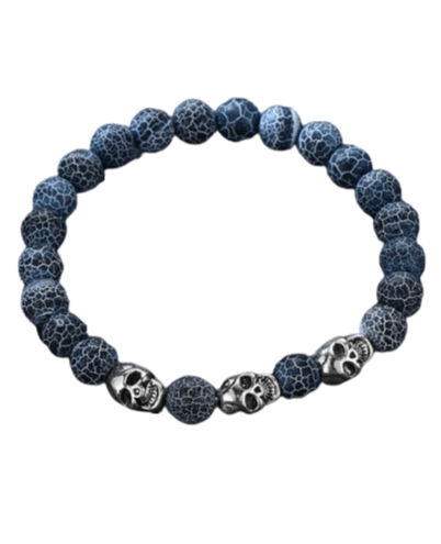 Alexander Mcqueen Skull Bead Bracelet