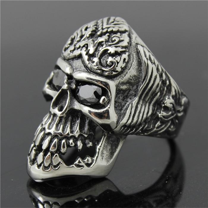American Biker Ring | Skull Action
