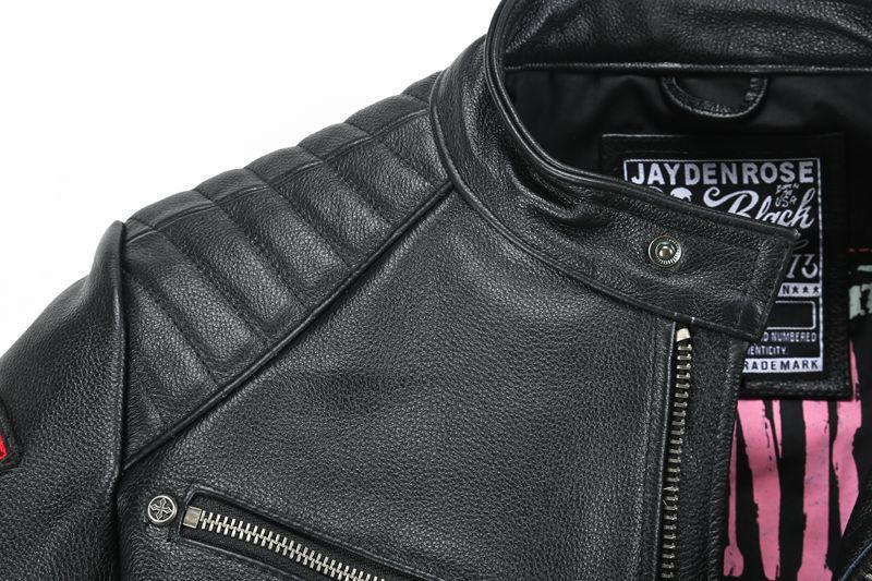 American Indian Leather Jacket | Skull Action
