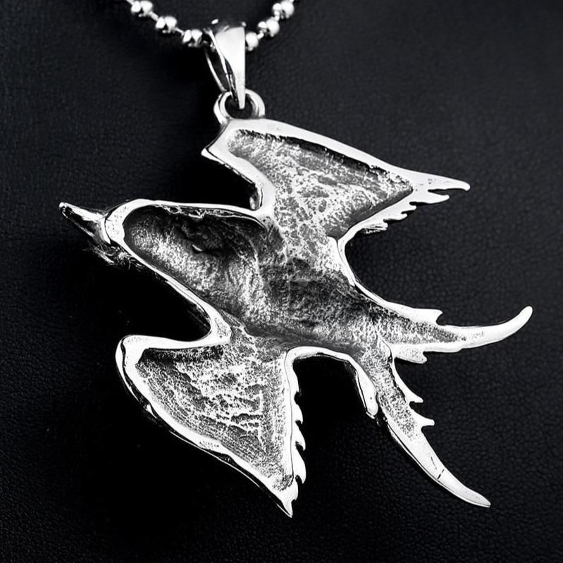 Angel Wing Skull Necklace | Skull Action