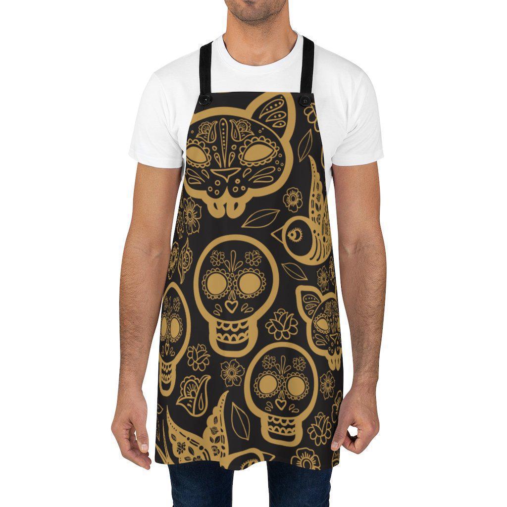 apron-with-gold-sugar-skull-man