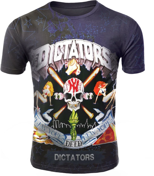 Baseball Skull T-Shirt