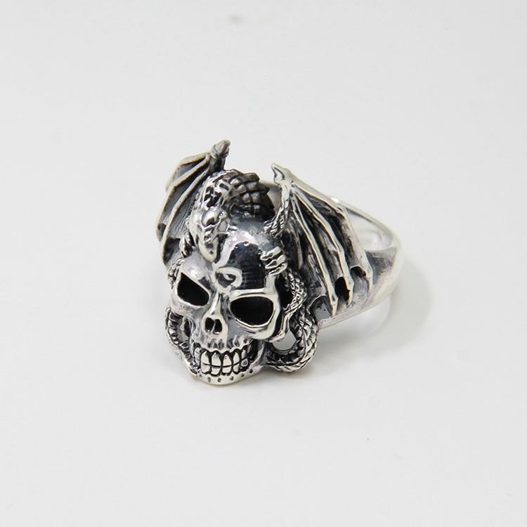 Bat Skull Ring | Skull Action