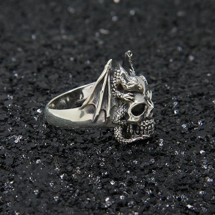 Bat Skull Ring | Skull Action