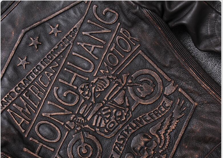 Biker Leather Jacket Skull | Skull Action