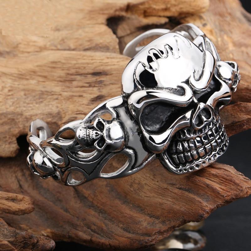 Biker Rings Cheap | Skull Action