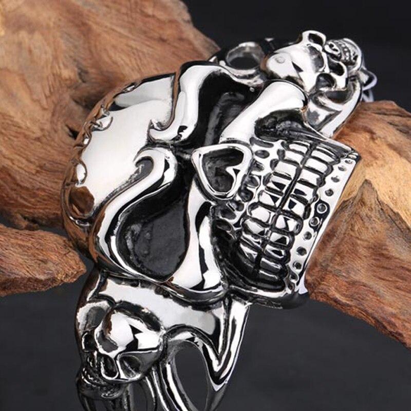 Biker Rings Cheap | Skull Action