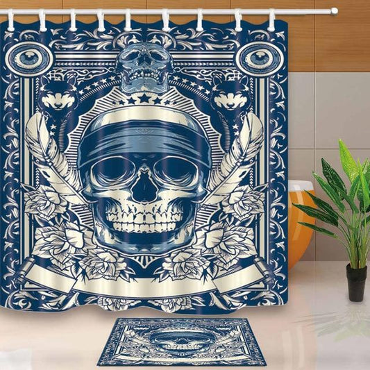 Biker Shower Curtain