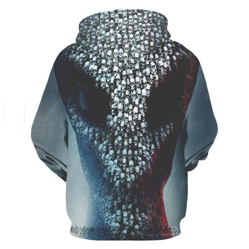 Black Alien Sweatshirt | Skull Action