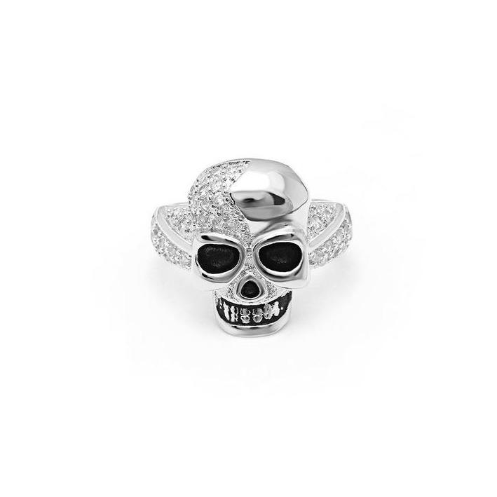 Black And Pink Skull Ring | Skull Ring