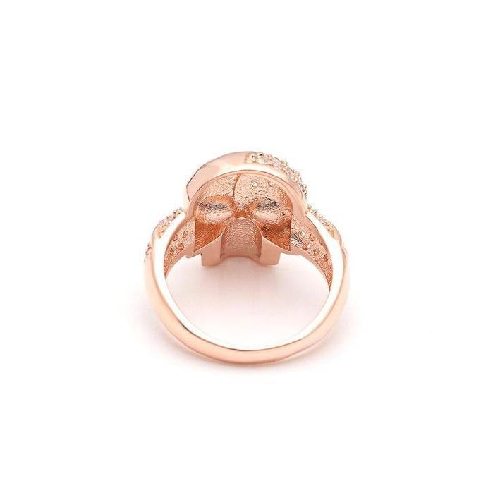 Black And Pink Skull Ring | Skull Ring