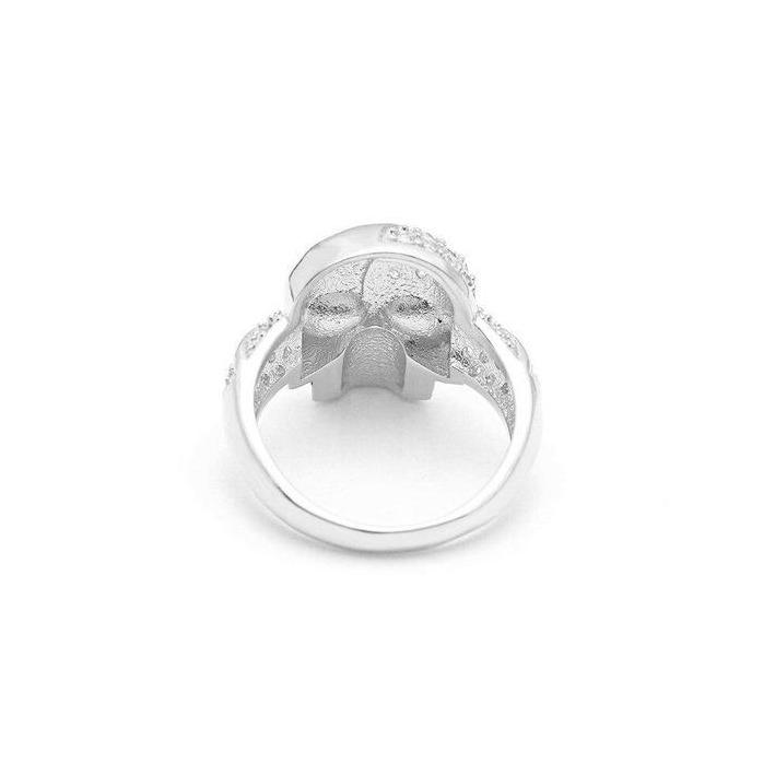 Black And Pink Skull Ring | Skull Ring