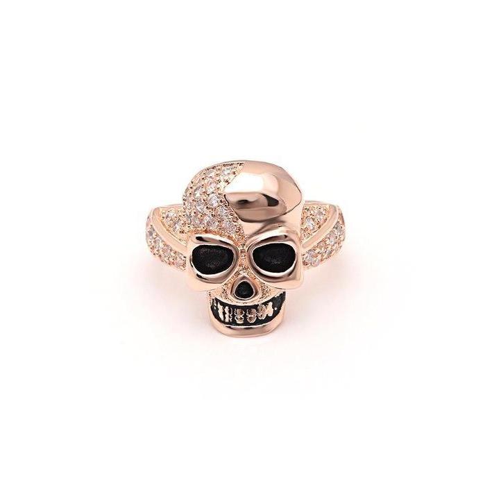 Black And Pink Skull Ring | Skull Ring