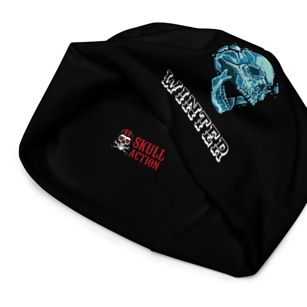 black-beanie-with-skull-winter