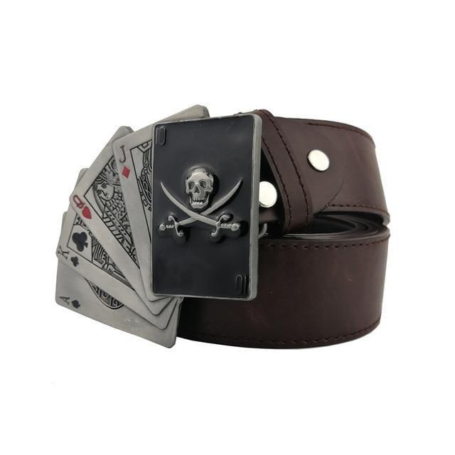 black pirate belt