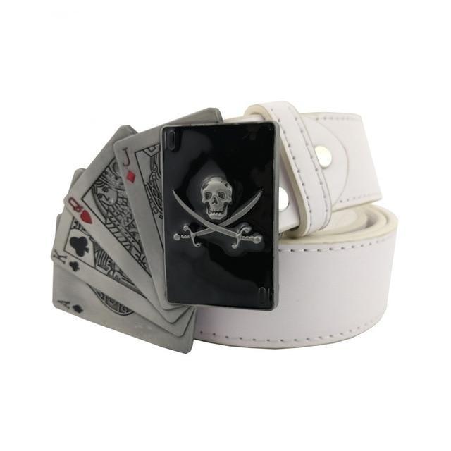 Black Pirate Belt | Skull Action