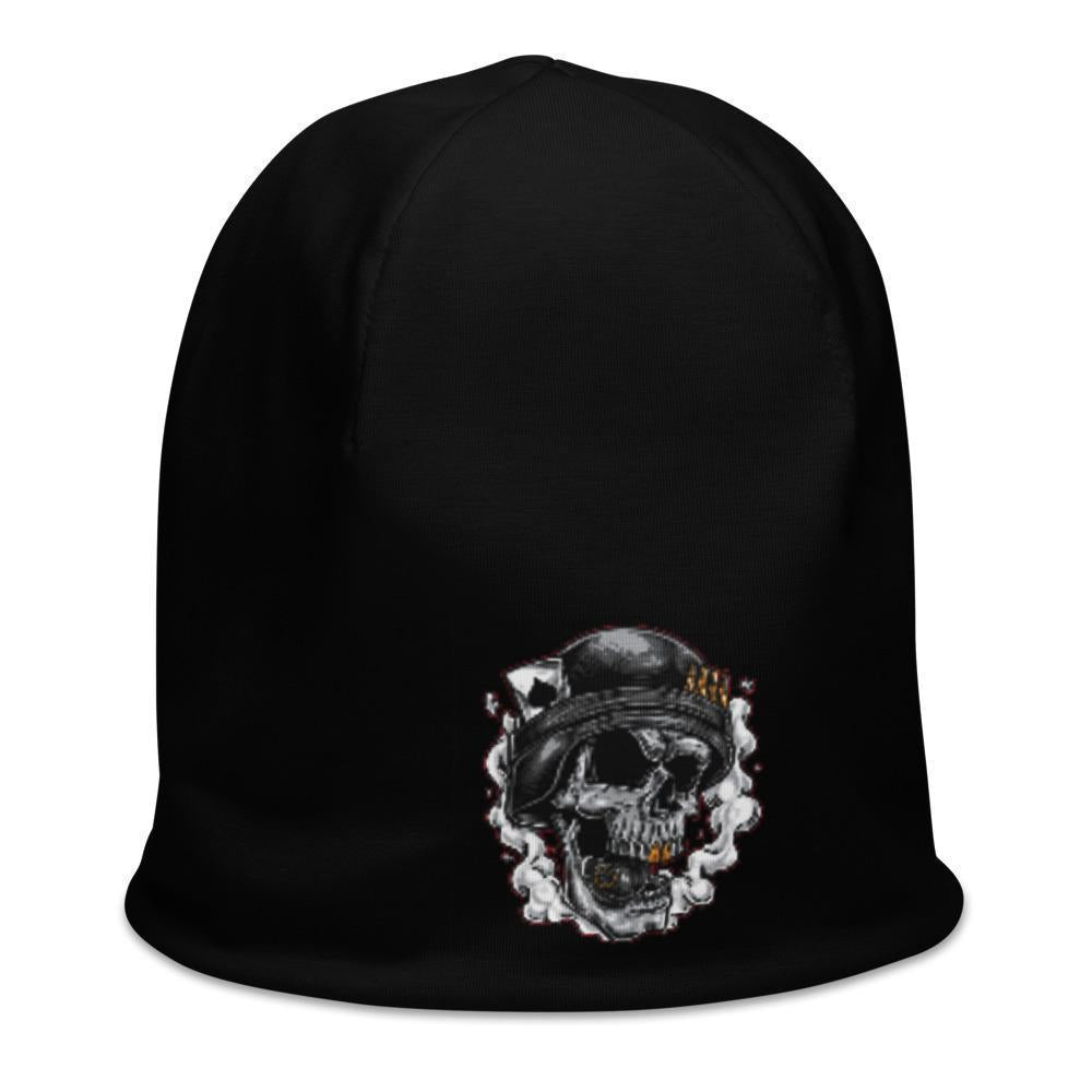 black-skull-beanie-printed