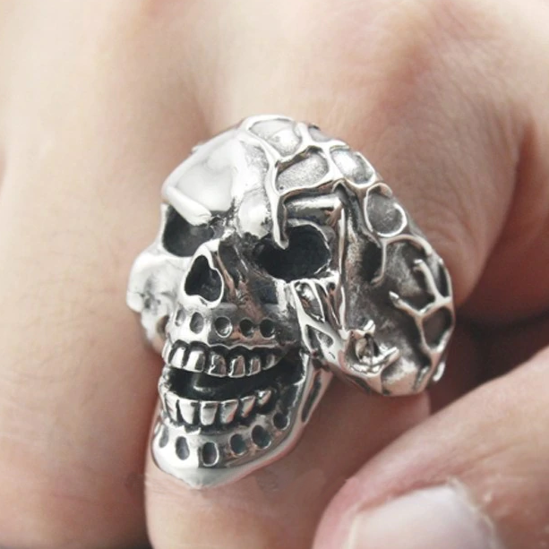 Black Veins Rings | Skull Action