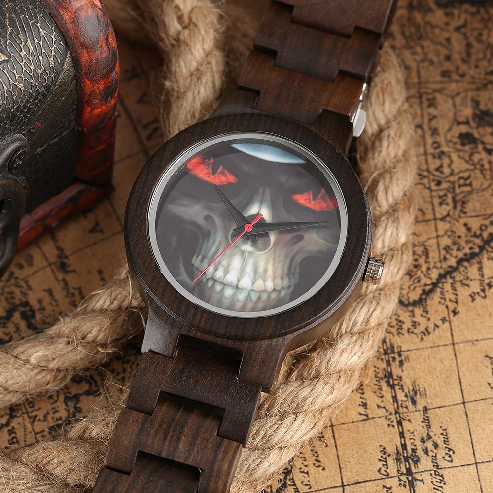 Brown Skeleton Watch | Skull Action
