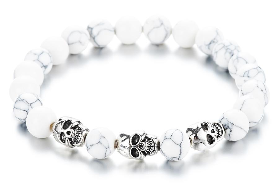 Buddhist Skull Bracelet
