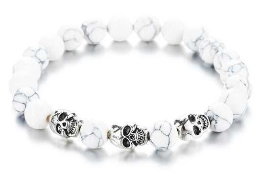 Buddhist Skull Bracelet