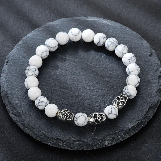 Buddhist Skull Bracelet | Skull Action