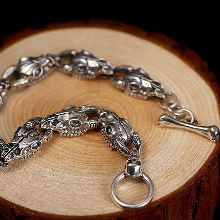 Bull Head Bracelet | Skull Action