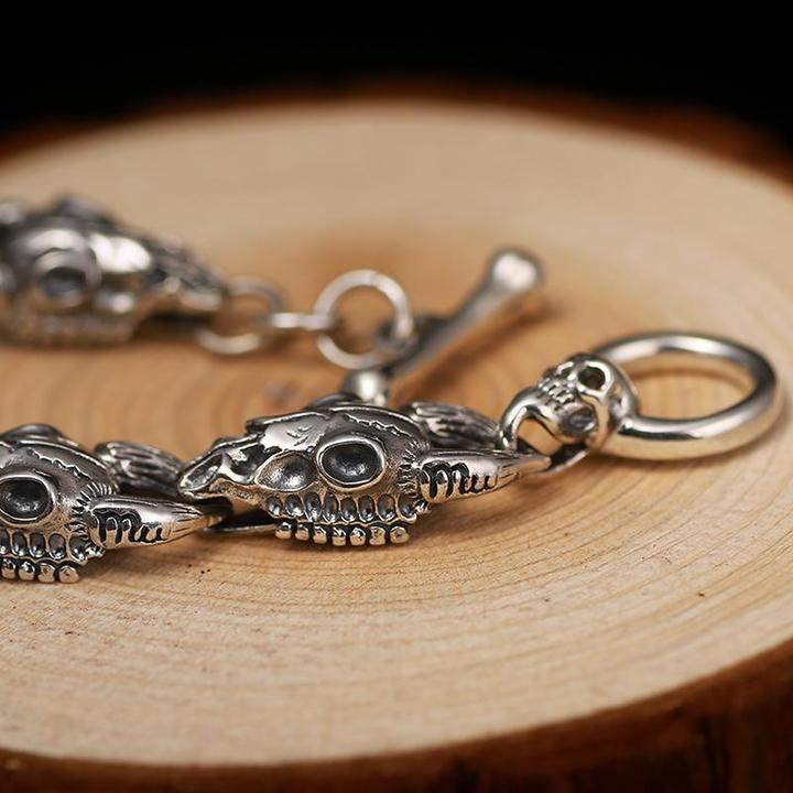 Bull Head Bracelet | Skull Action