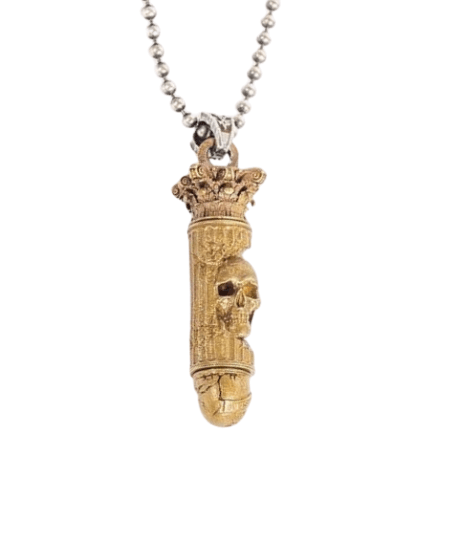 Bullet Skull Necklace | Skull Action