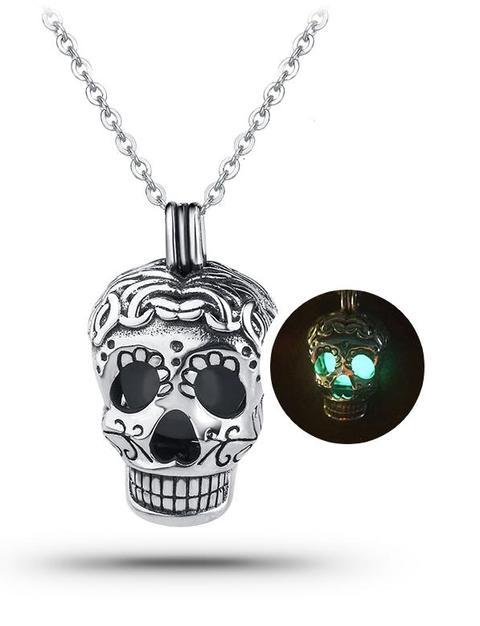 calavera necklace