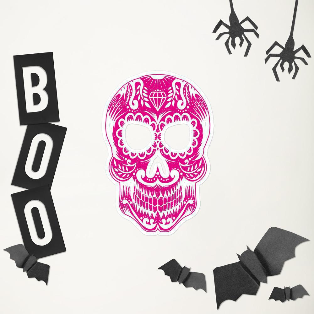 candy-skull-face-stickers-cute
