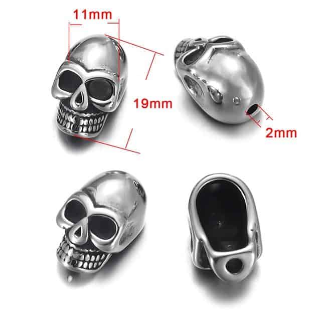 Carved Pearl Skull Beads | Skull Action