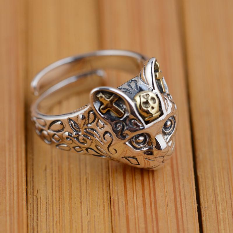 Cat Skull Ring | Skull Action