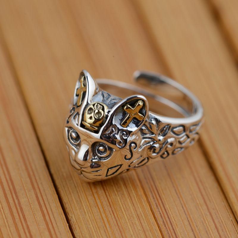 Cat Skull Ring | Skull Action