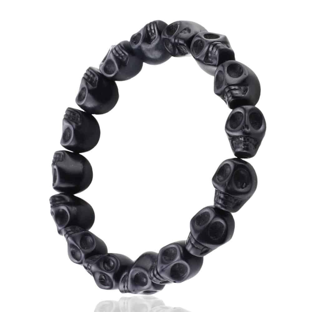 Cheap Skull Bead Bracelet | Skull Action