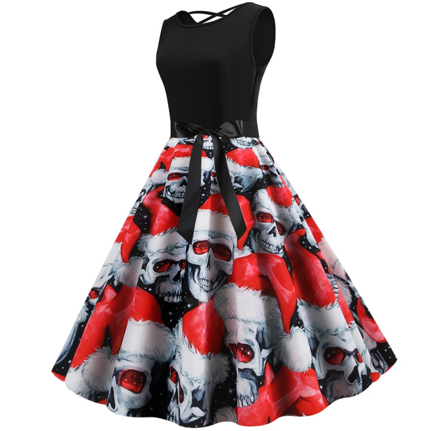 Christmas Skull Dress | Skull Action