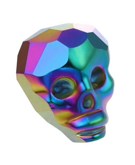 Colorful Skull Beads