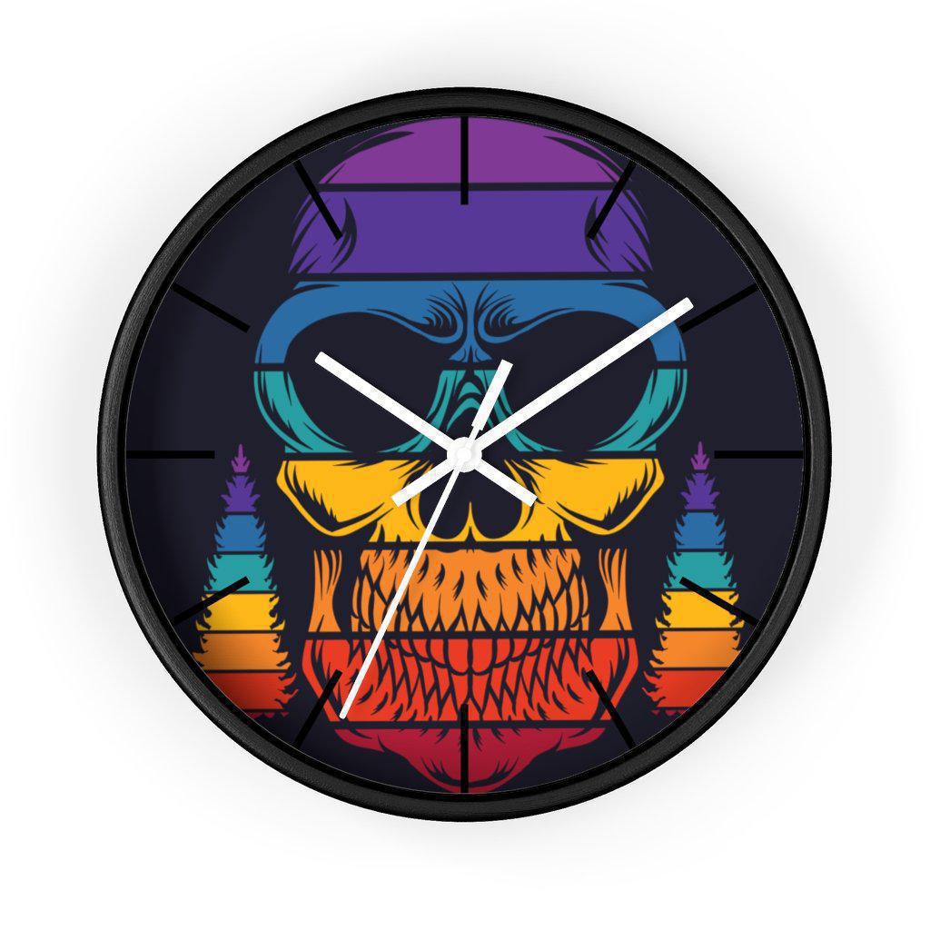cool-skull-wall-clock