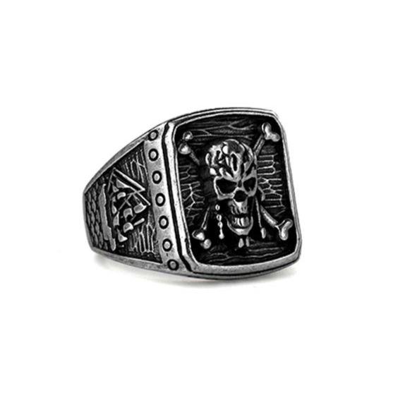 Copper Skull Ring | Skull Action