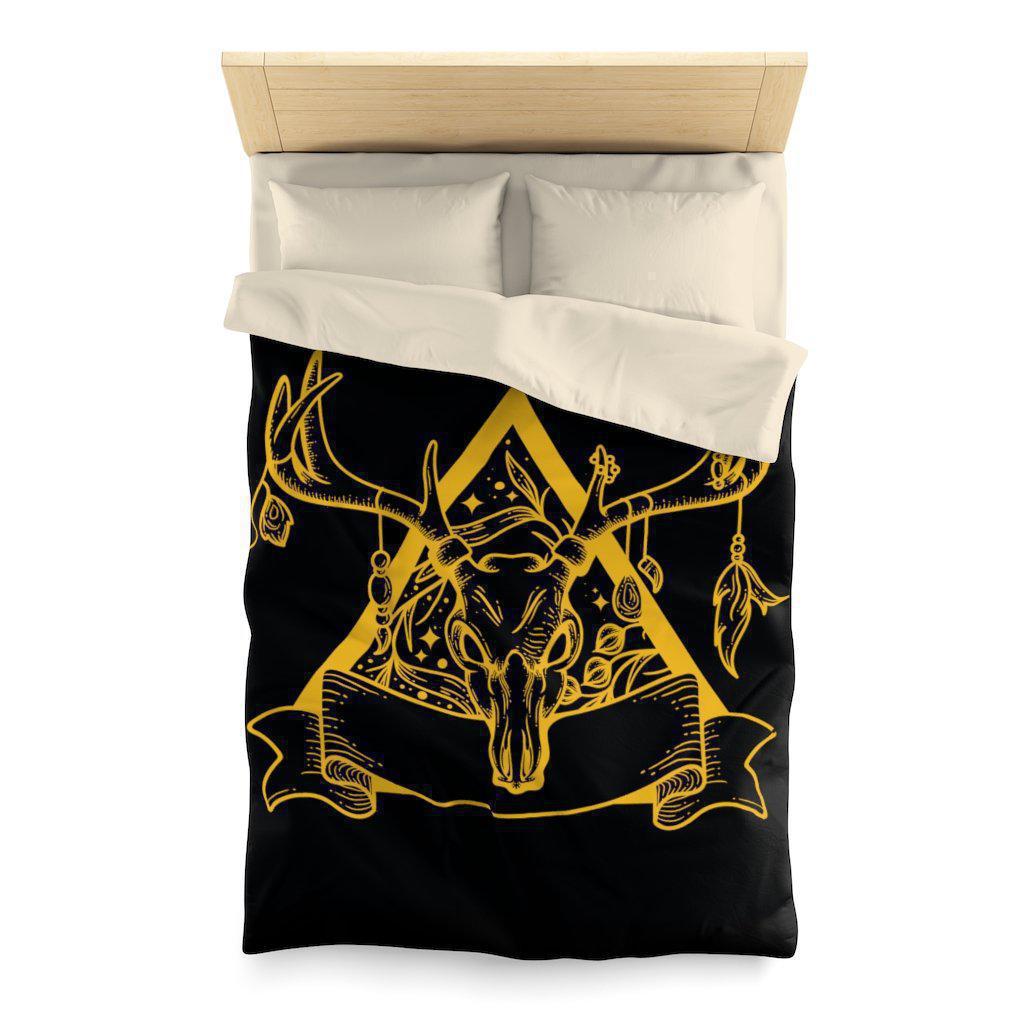cow-skull-bedding-set