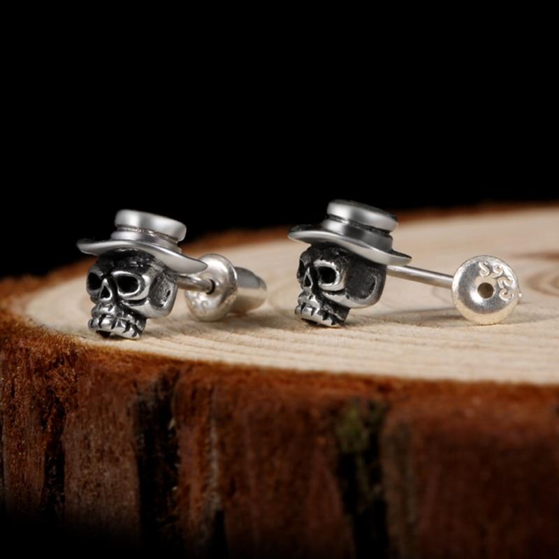 Cowboy Skull Earring | Skull Action
