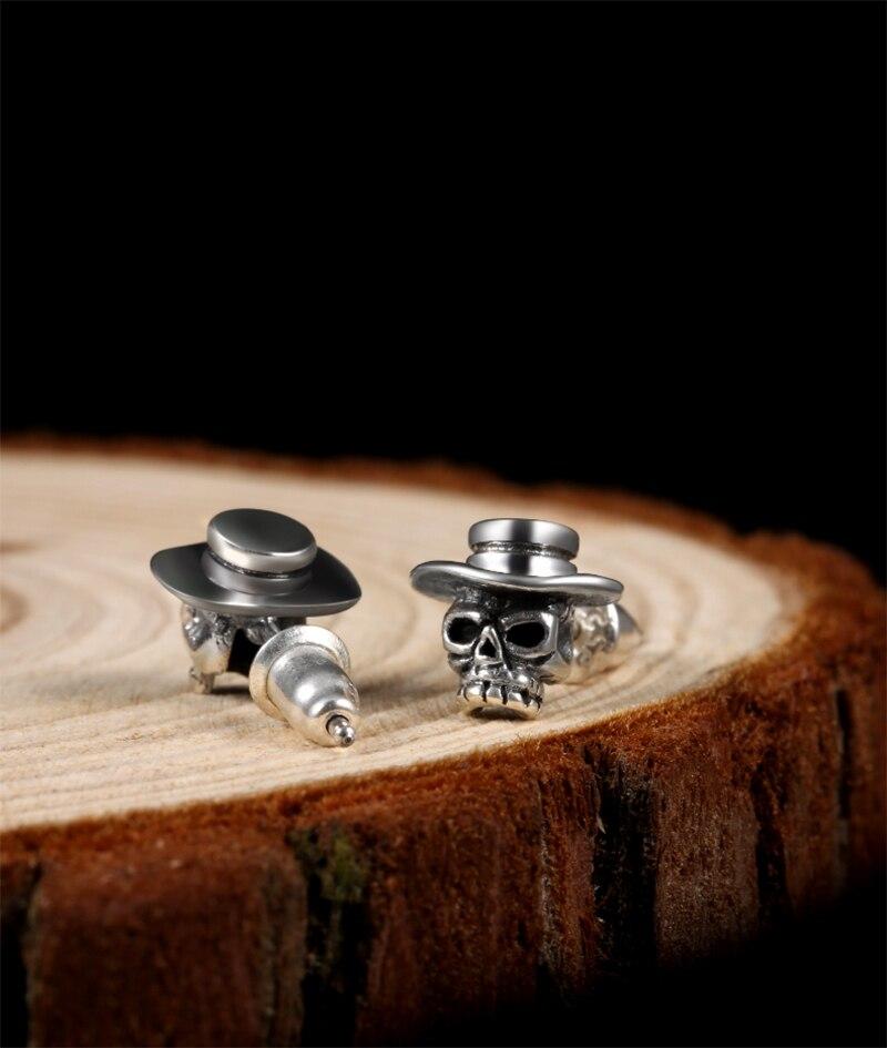 Cowboy Skull Earring | Skull Action