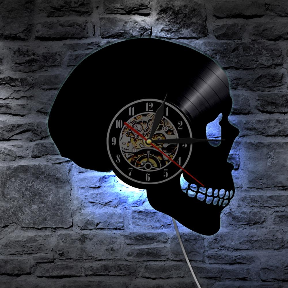 Crane Clock | Skull Action