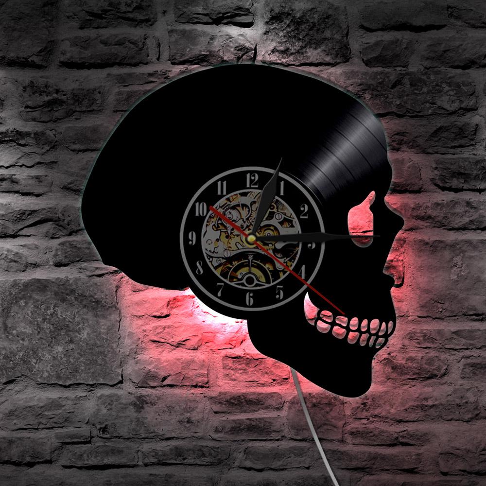 Crane Clock | Skull Action